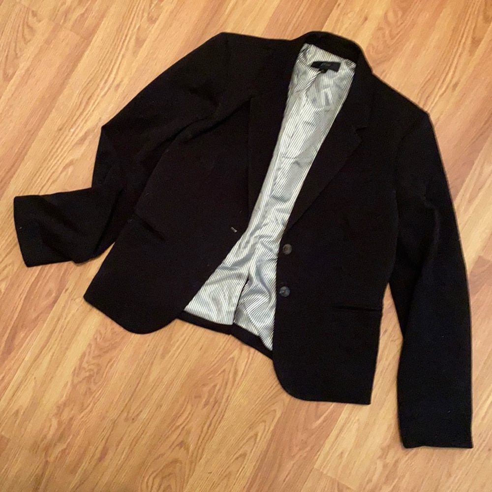 J Crew Dark Navy Blazer